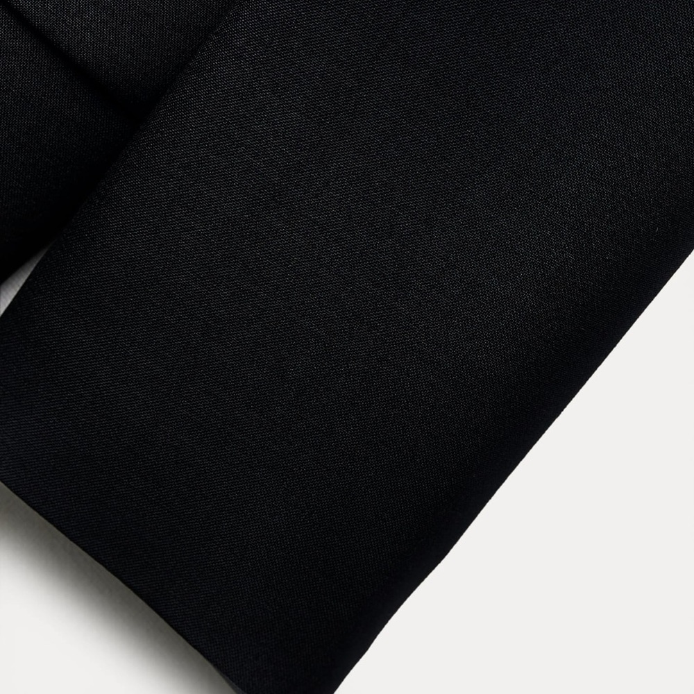 MINIMALIST WOOL BLEND COAT ZW COLLECTION - Picture 6 of 6